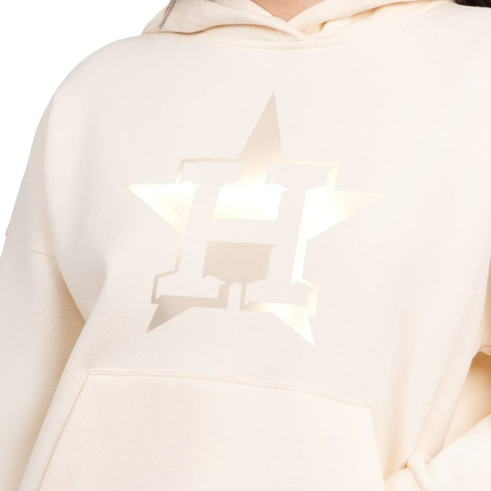 Houston Astros Starter Women's Pastel Relaxed Hoodie | MLB Discount