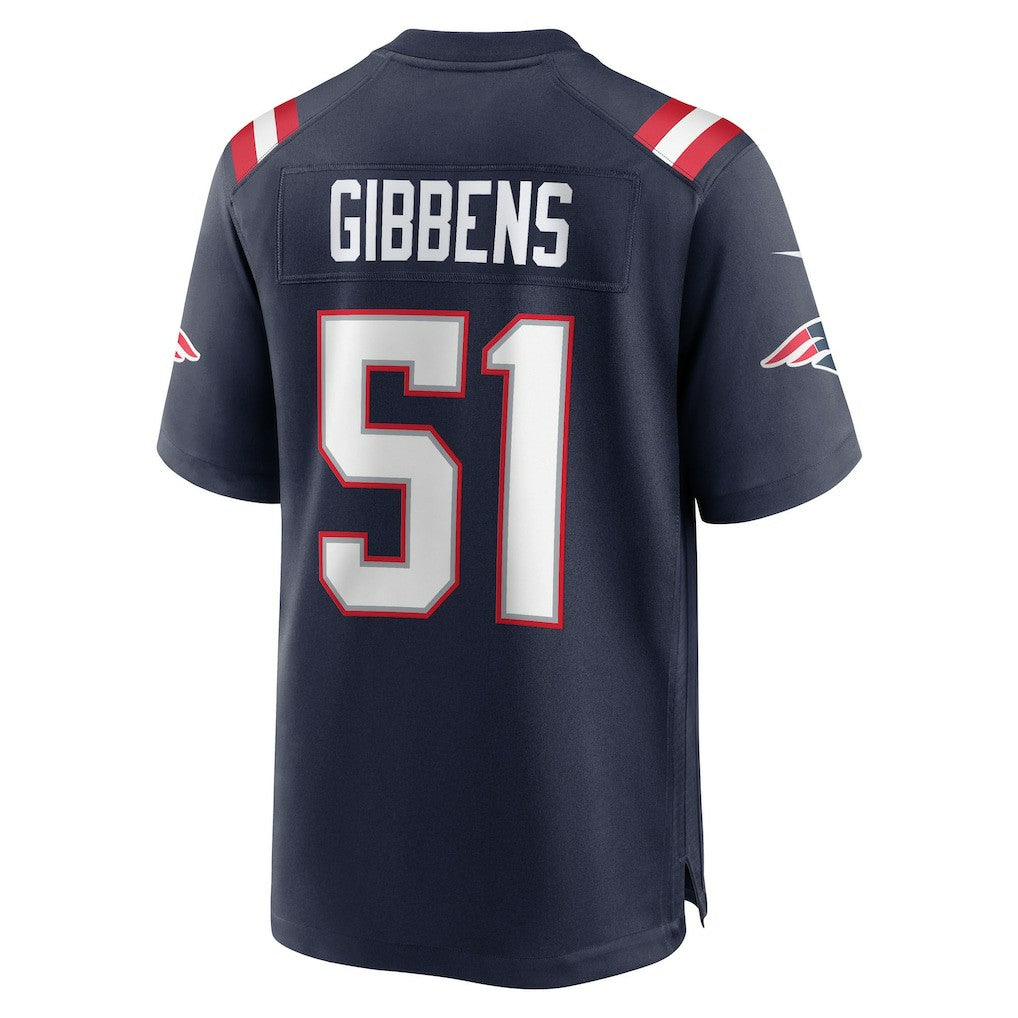 New England Patriots Nike Jack Gibbens  Team Game Jersey