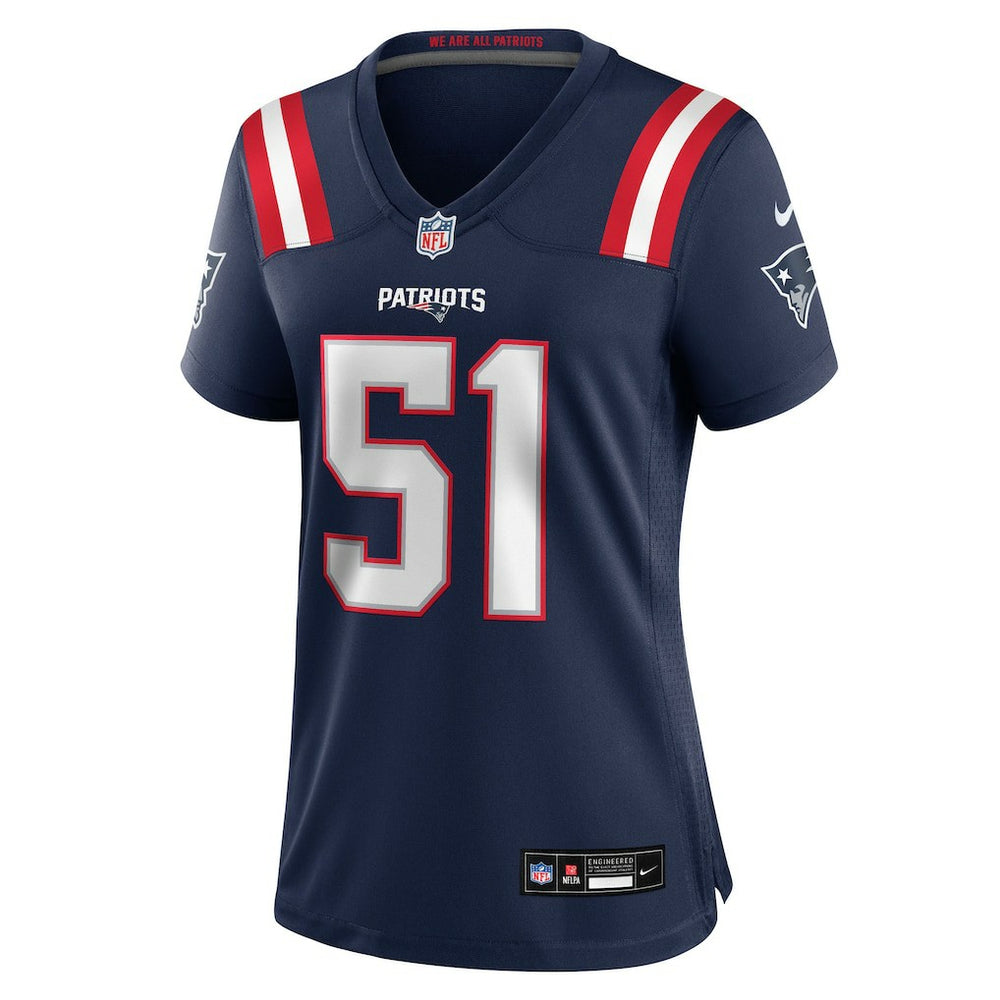 New England Patriots Nike Jack Gibbens  Women's Team Game Jersey