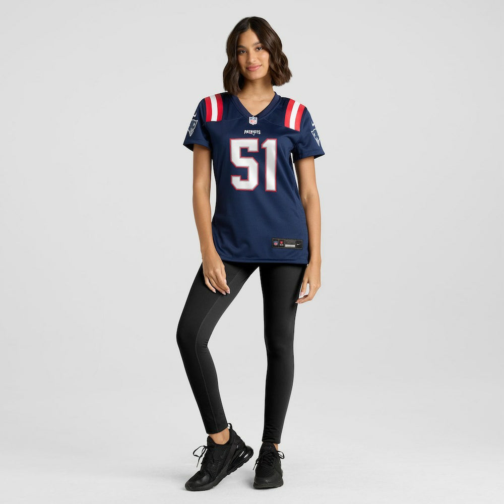 New England Patriots Nike Jack Gibbens  Women's Team Game Jersey