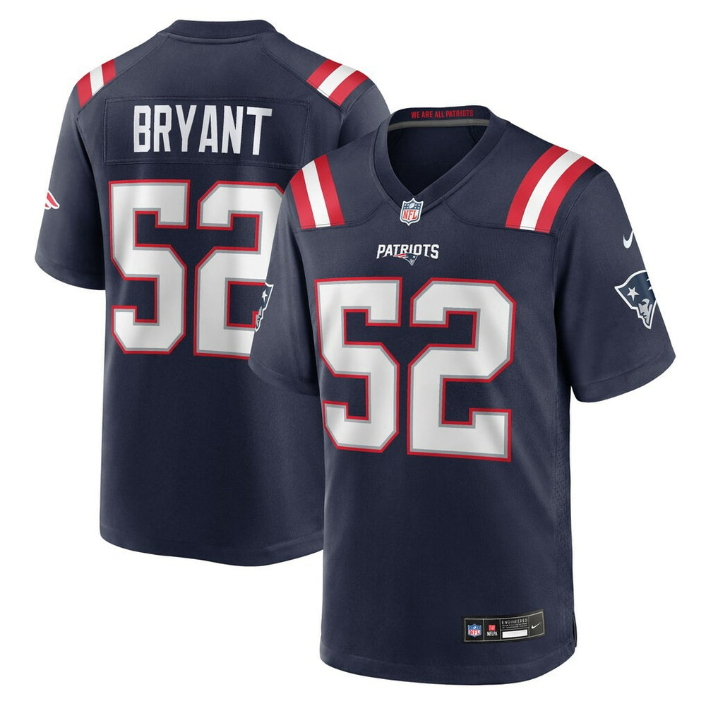 New England Patriots Nike Marcus Bryant  Team Game Jersey