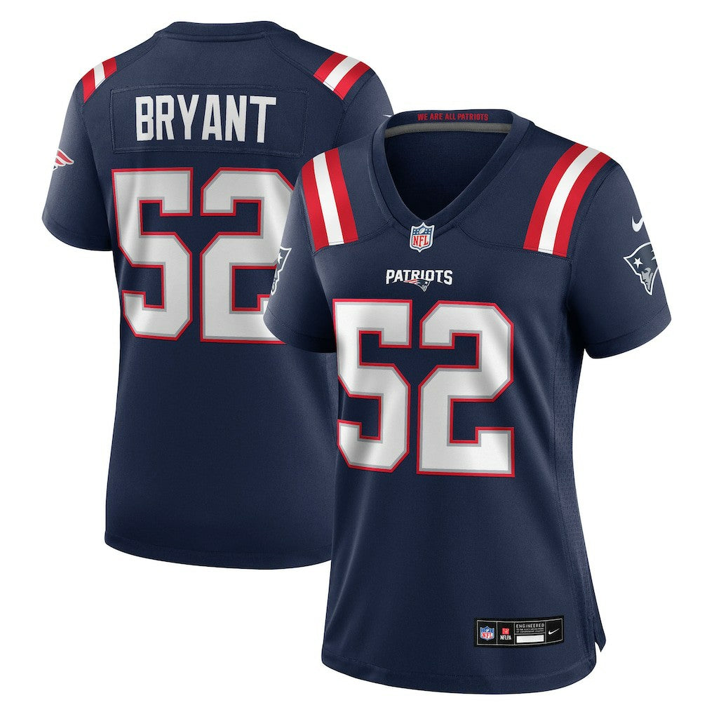 New England Patriots Nike Marcus Bryant  Women's Team Game Jersey