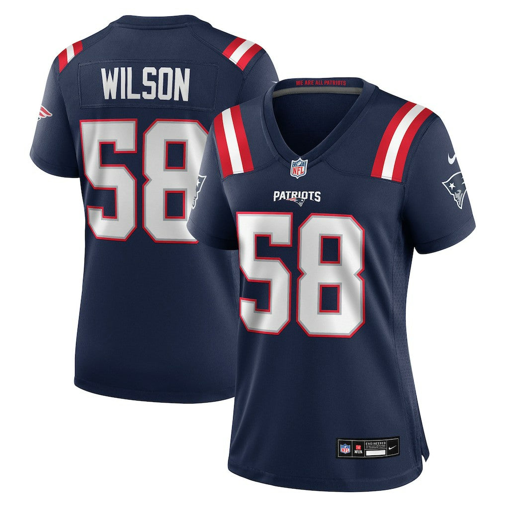New England Patriots Nike Jared Wilson  Women's Team Game Jersey