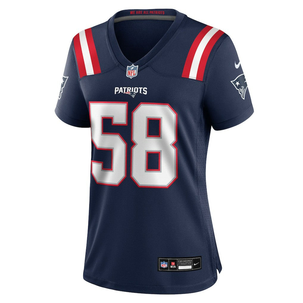 New England Patriots Nike Jared Wilson  Women's Team Game Jersey