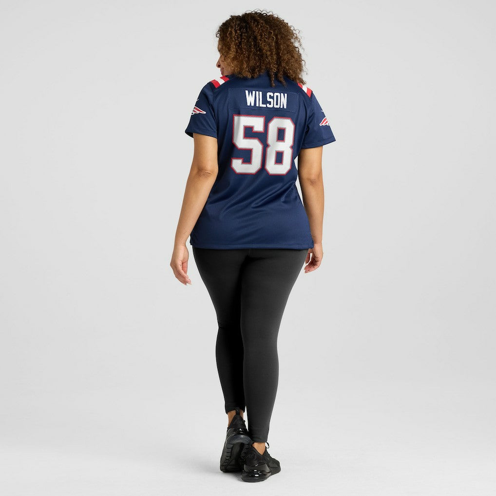 New England Patriots Nike Jared Wilson  Women's Team Game Jersey
