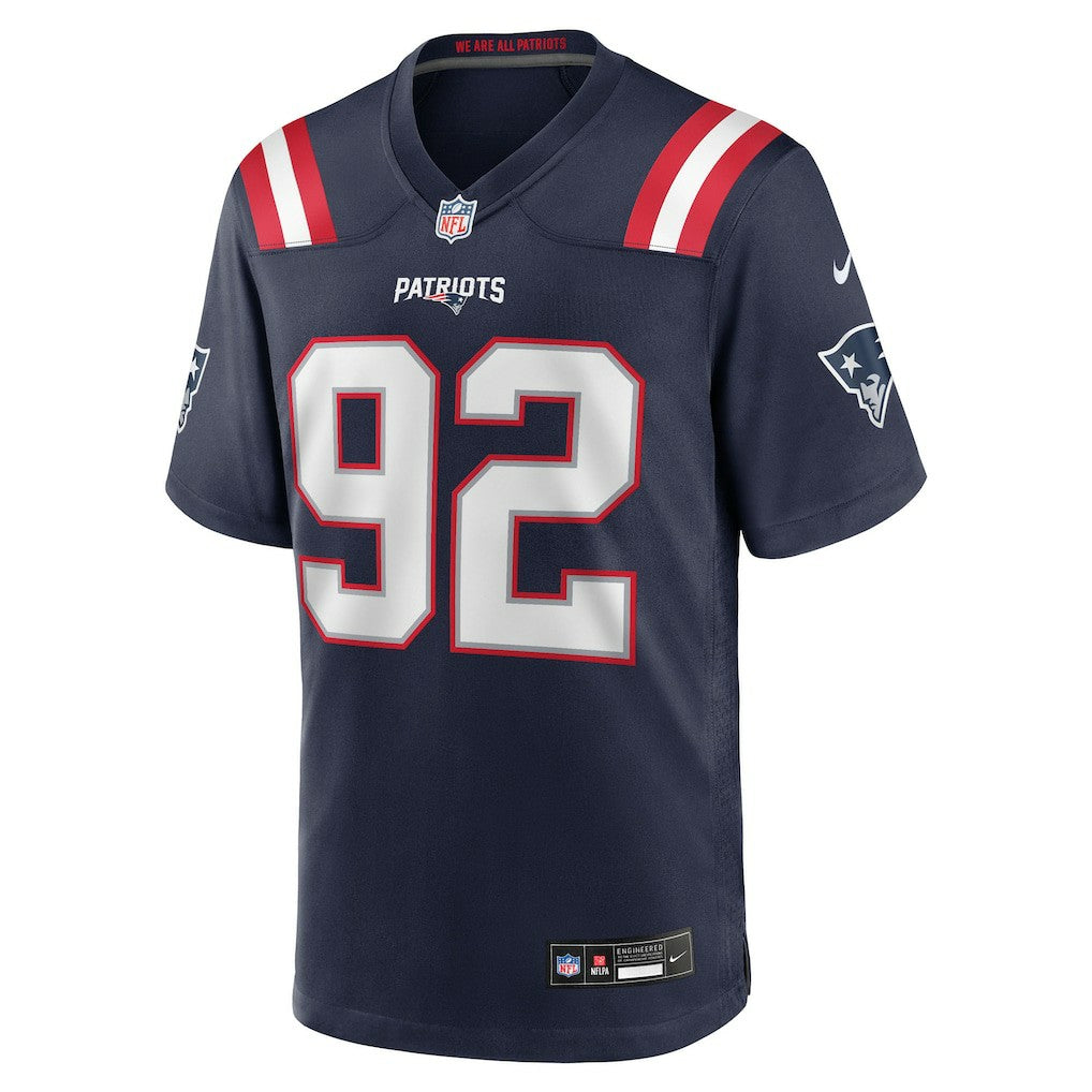 New England Patriots Nike Joshua Farmer  Team Game Jersey
