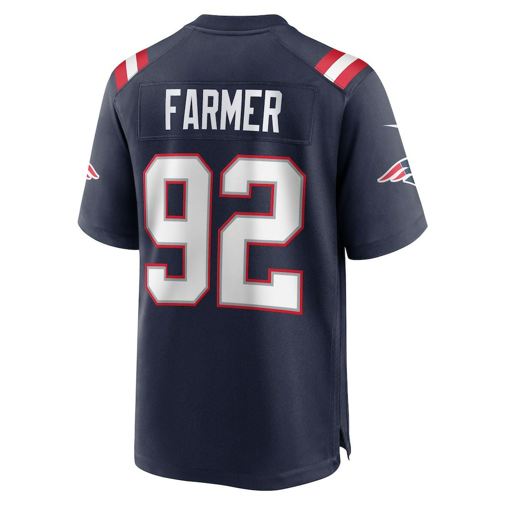 New England Patriots Nike Joshua Farmer  Team Game Jersey