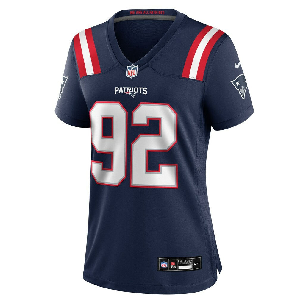 New England Patriots Nike Joshua Farmer  Women's Team Game Jersey