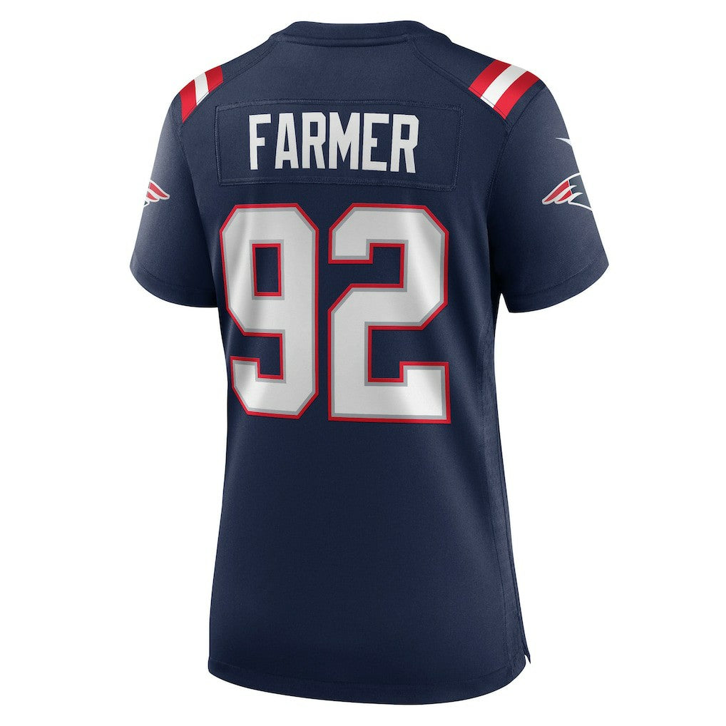 New England Patriots Nike Joshua Farmer  Women's Team Game Jersey