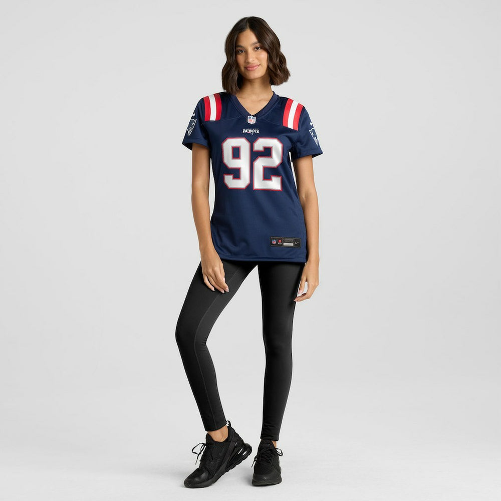 New England Patriots Nike Joshua Farmer  Women's Team Game Jersey