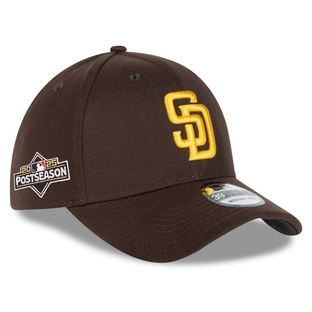 San Diego Padres New Era 2025 MLB Postseason Side Patch 39THIRTY Flex Hat | MLB Outlet
