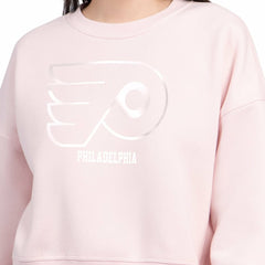 Philadelphia Flyers Starter Women's Boxy Cropped Sweatshirt Outlet