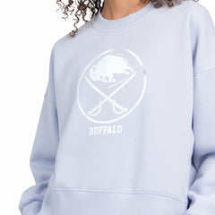 Buffalo Sabres Starter Women's Boxy Cropped Sweatshirt Discount