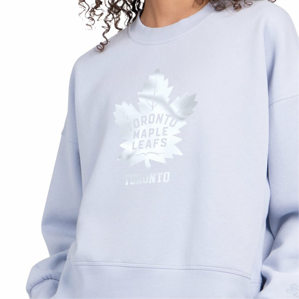 Toronto Maple Leafs Starter Women's Boxy Cropped Sweatshirt Online