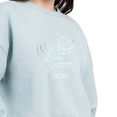 Columbus Blue Jackets Starter Women's Boxy Cropped Sweatshirt Discount