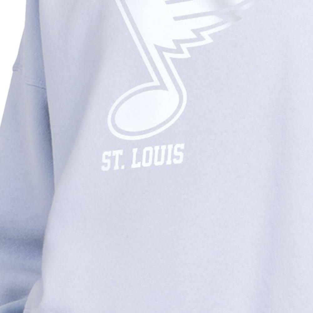 St. Louis Blues Starter Women's Boxy Cropped Sweatshirt On Sale