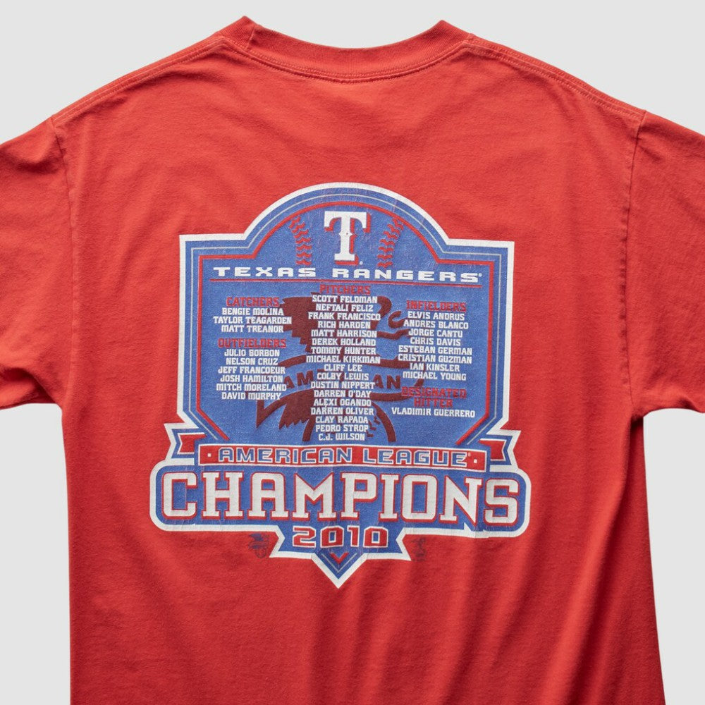 Texas Rangers Majestic 2010 T-Shirt | MLB Shop