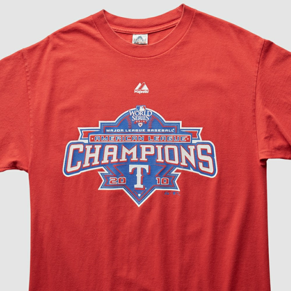 Texas Rangers Majestic 2010 T-Shirt | MLB Shop