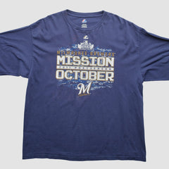 Milwaukee Brewers Majestic 2011 Long Sleeve T-Shirt | MLB US