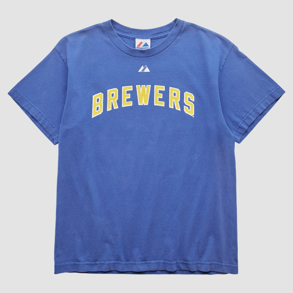 Milwaukee Brewers Majestic 2000s T-Shirt | MLB US