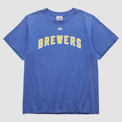 Milwaukee Brewers Majestic 2000s T-Shirt | MLB US