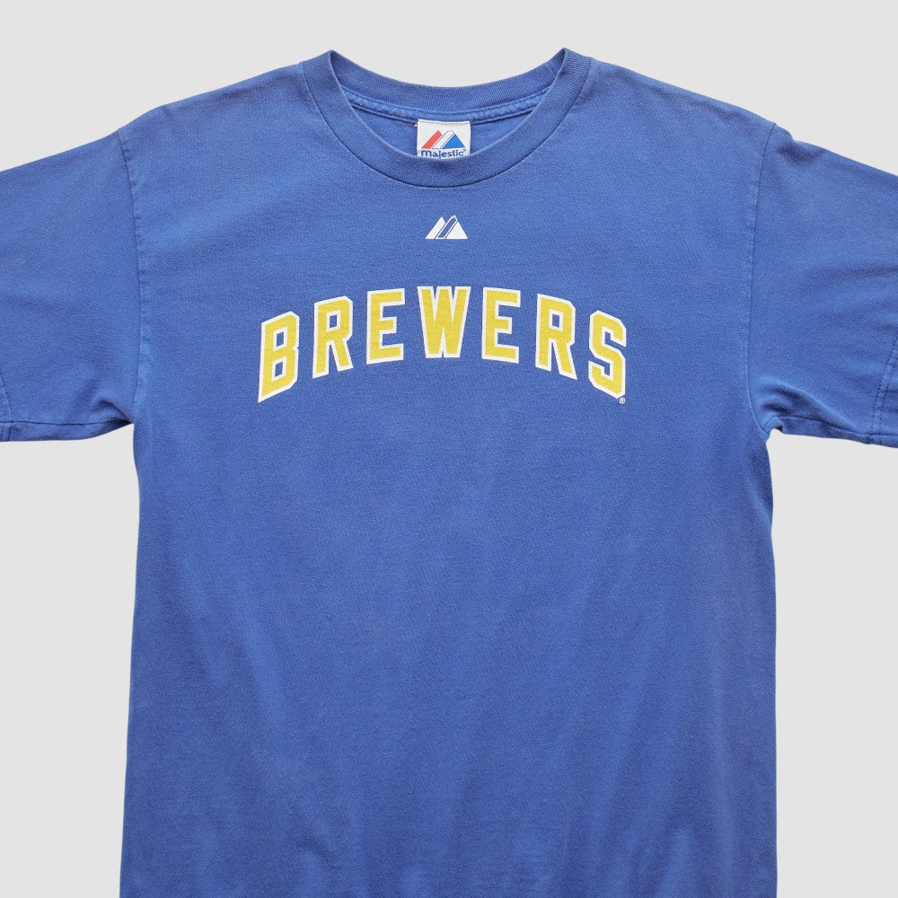 Milwaukee Brewers Majestic 2000s T-Shirt | MLB US