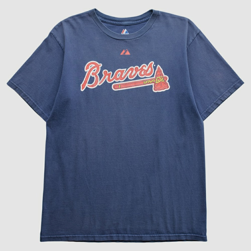 Atlanta Braves Majestic 2000s T-Shirt | MLB For sale