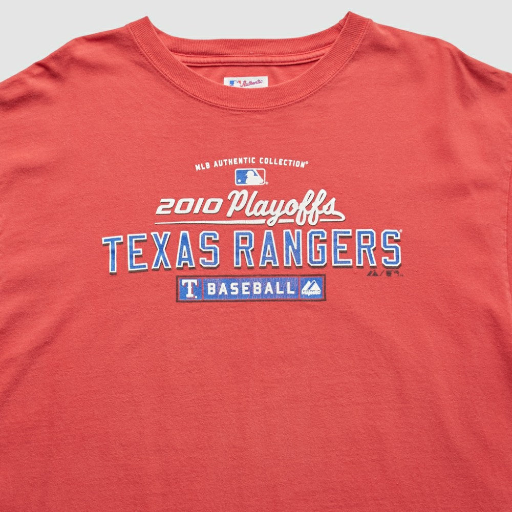 Texas Rangers Majestic 2010 T-Shirt | MLB Outlet