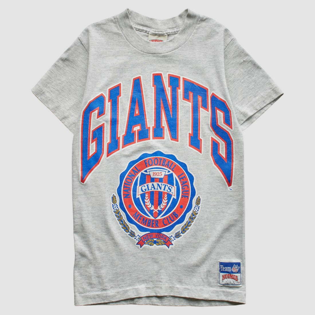 New York Giants Fanatics Nutmeg Mills 90s T-Shirt
