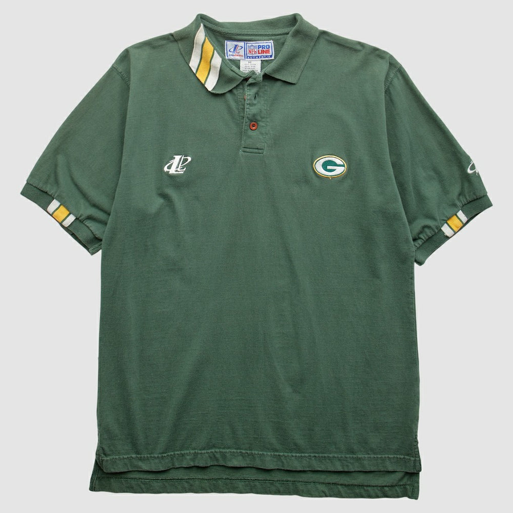 Green Bay Packers Fanatics Logo Athletic 90s T-Shirt