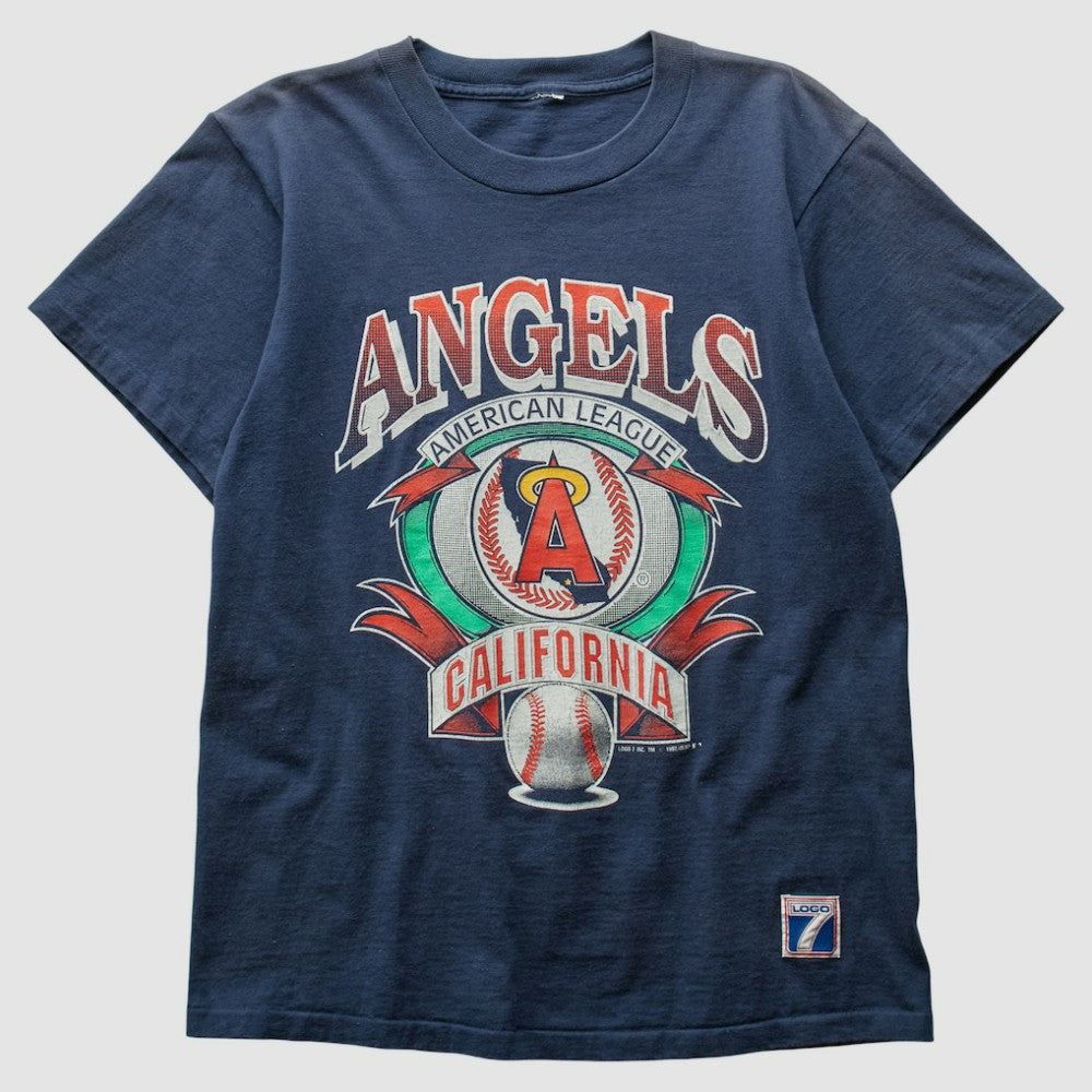 Los Angeles Angels Logo 7 1992 T-Shirt | MLB On Sale