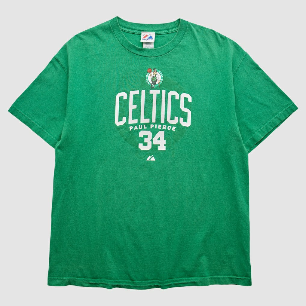 Boston Celtics Majestic 2000s T-Shirt Discount