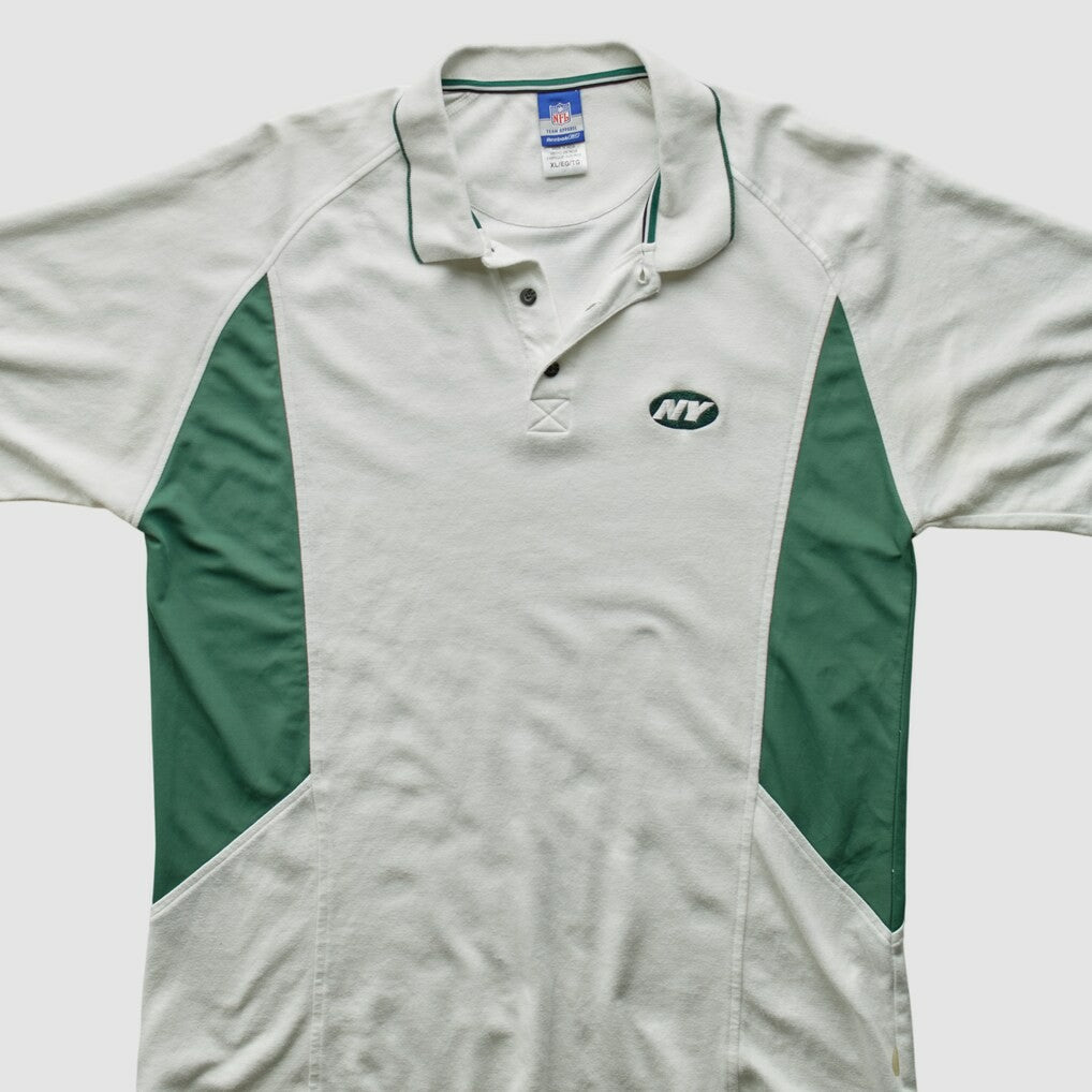 New York Jets Fanatics Reebok 2000s Polo