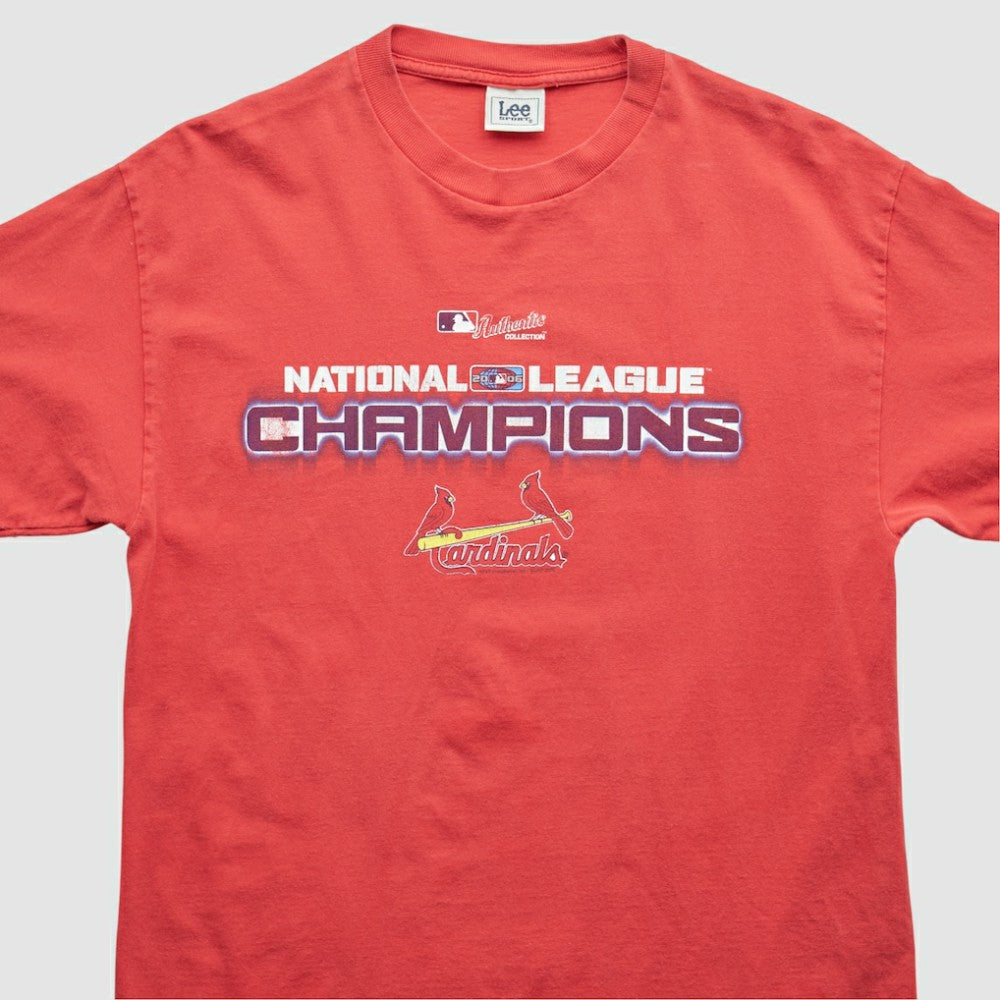 St. Louis Cardinals Lee Apparel 2000s T-Shirt | MLB On Sale