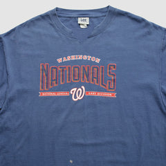 Washington Nationals Lee Apparel 2000s T-Shirt | MLB Outlet