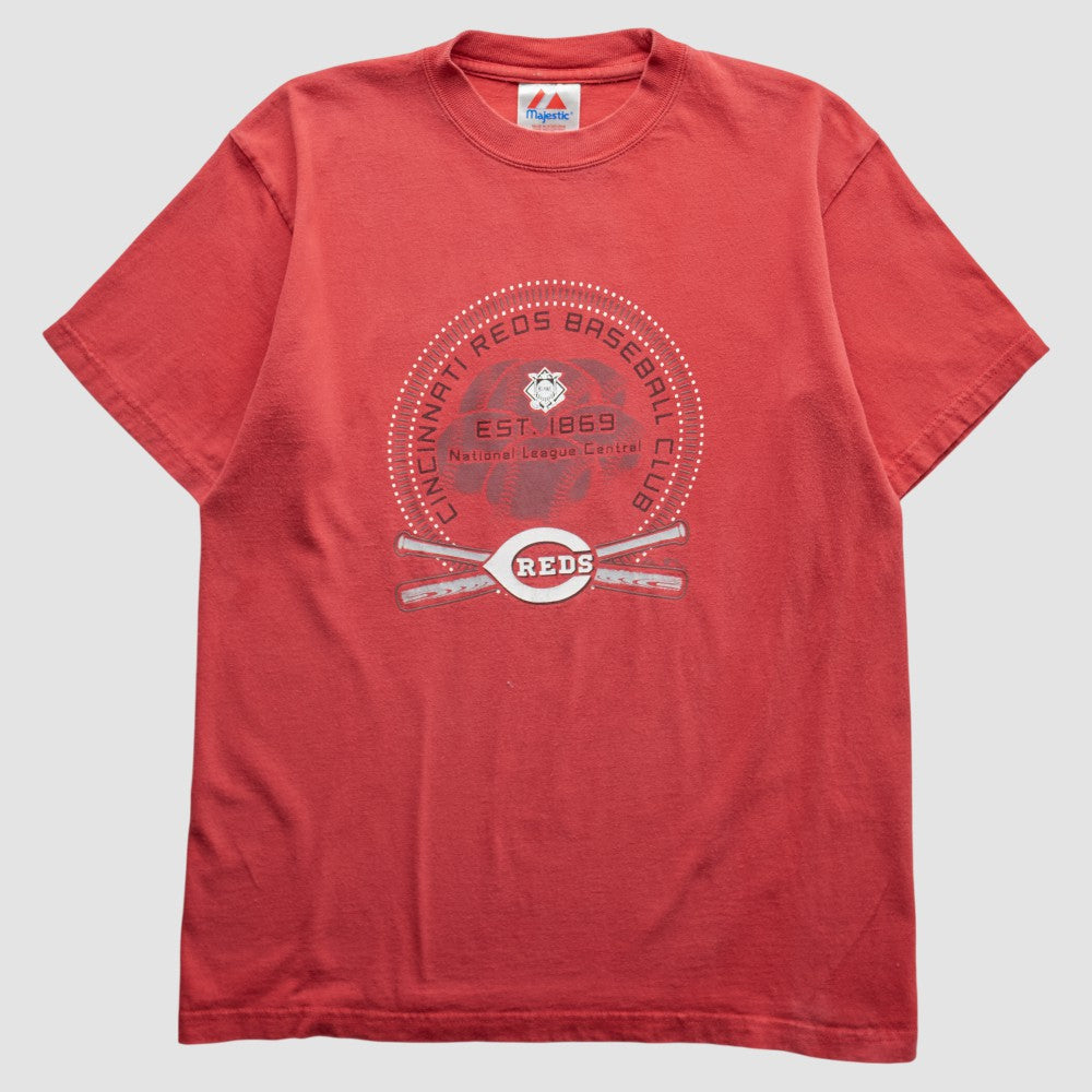 Cincinnati Reds Majestic 2000s T-Shirt | MLB New