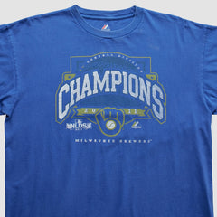 Milwaukee Brewers Majestic 2011 T-Shirt | MLB New