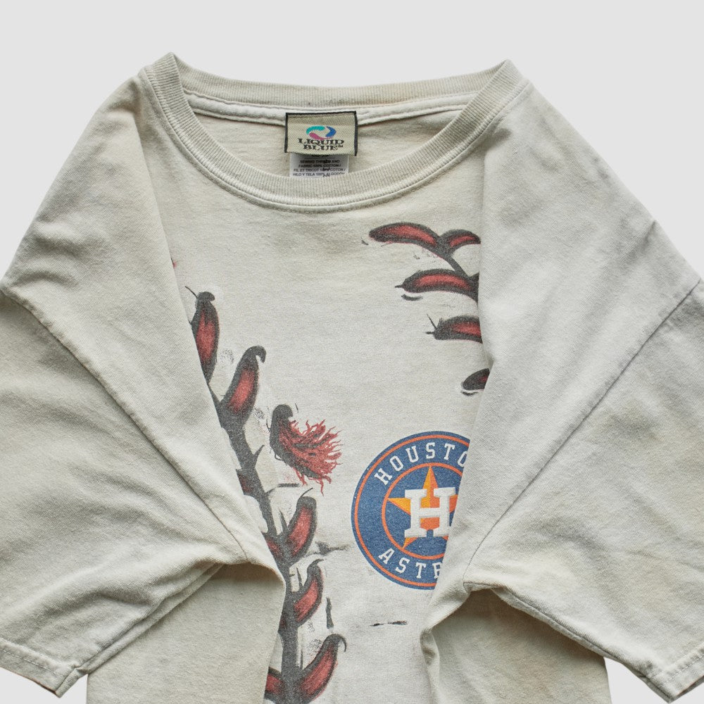 Houston Astros Liquid Blue 2000s T-Shirt | MLB Shop