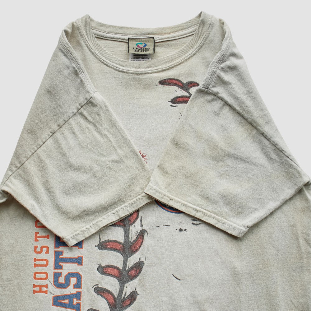 Houston Astros Liquid Blue 2000s T-Shirt | MLB Shop