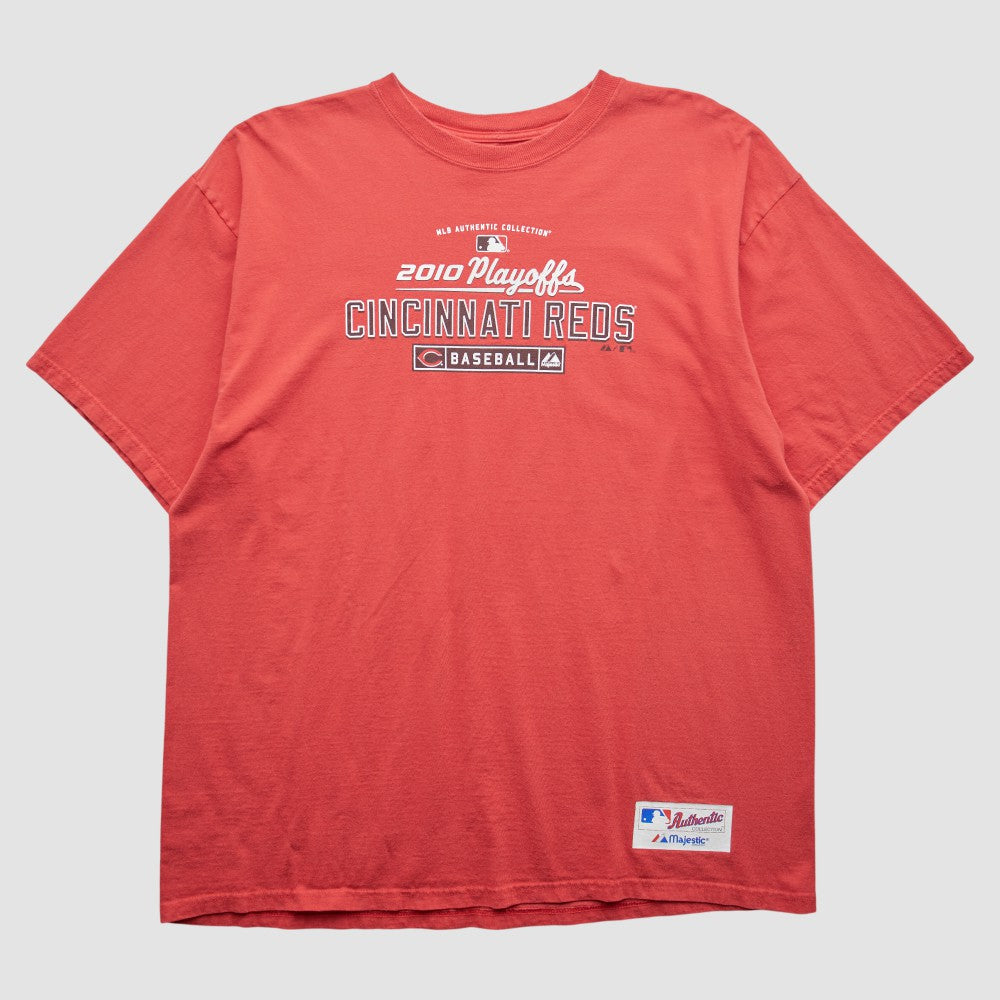 Cincinnati Reds Majestic 2010 T-Shirt | MLB Outlet