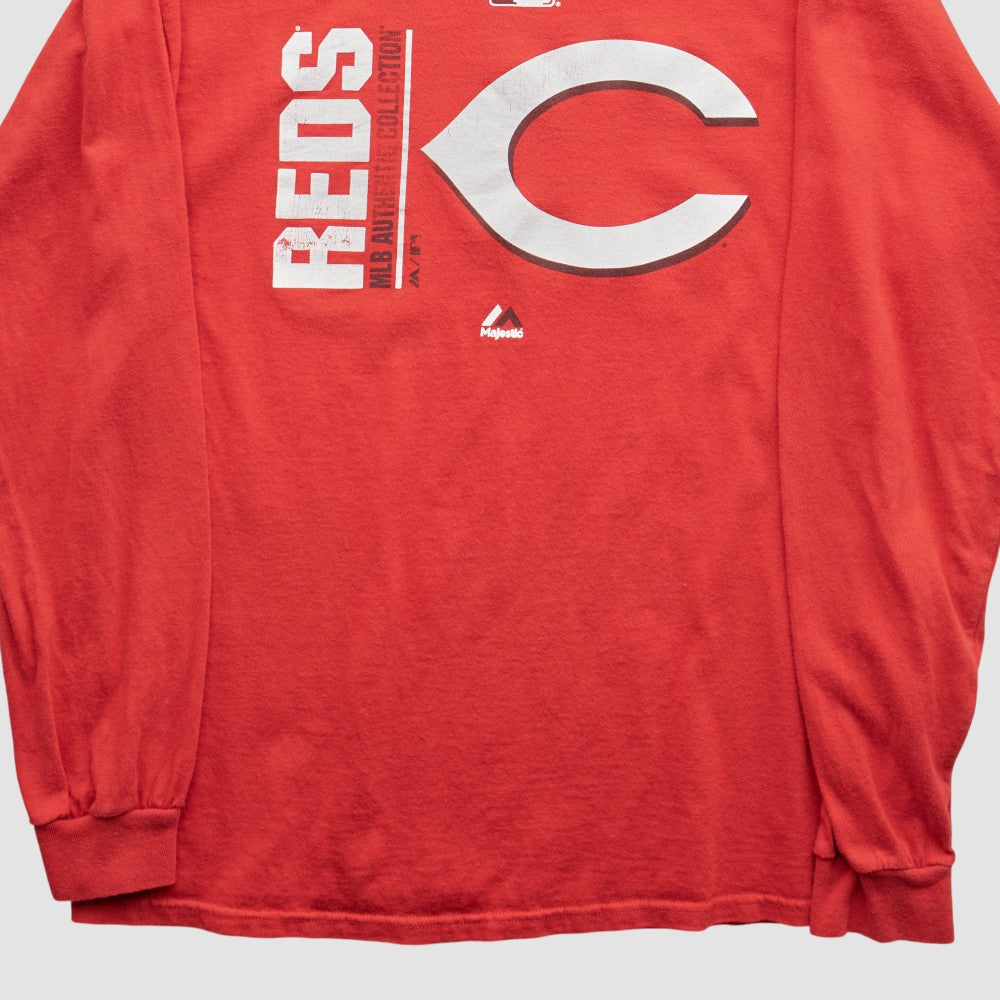 Cincinnati Reds Majestic 2000s T-Shirt | MLB Shop
