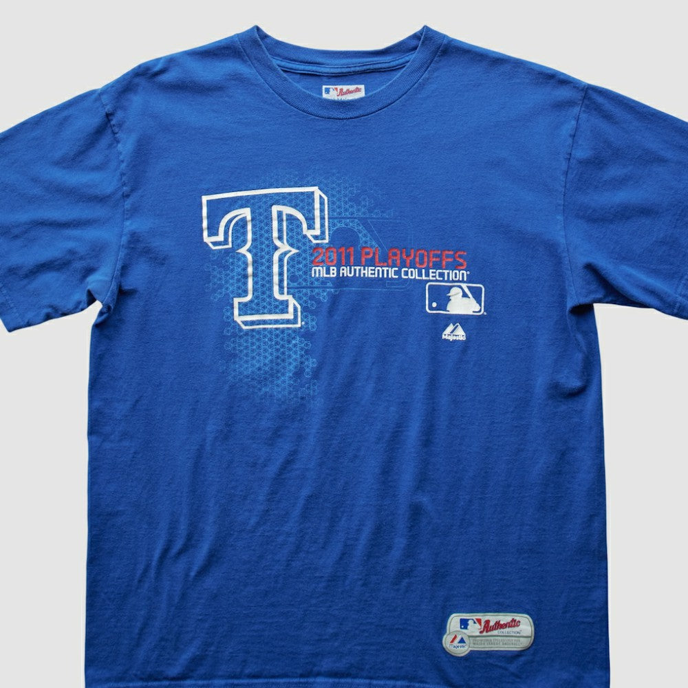 Texas Rangers Majestic 2011 T-Shirt | MLB New