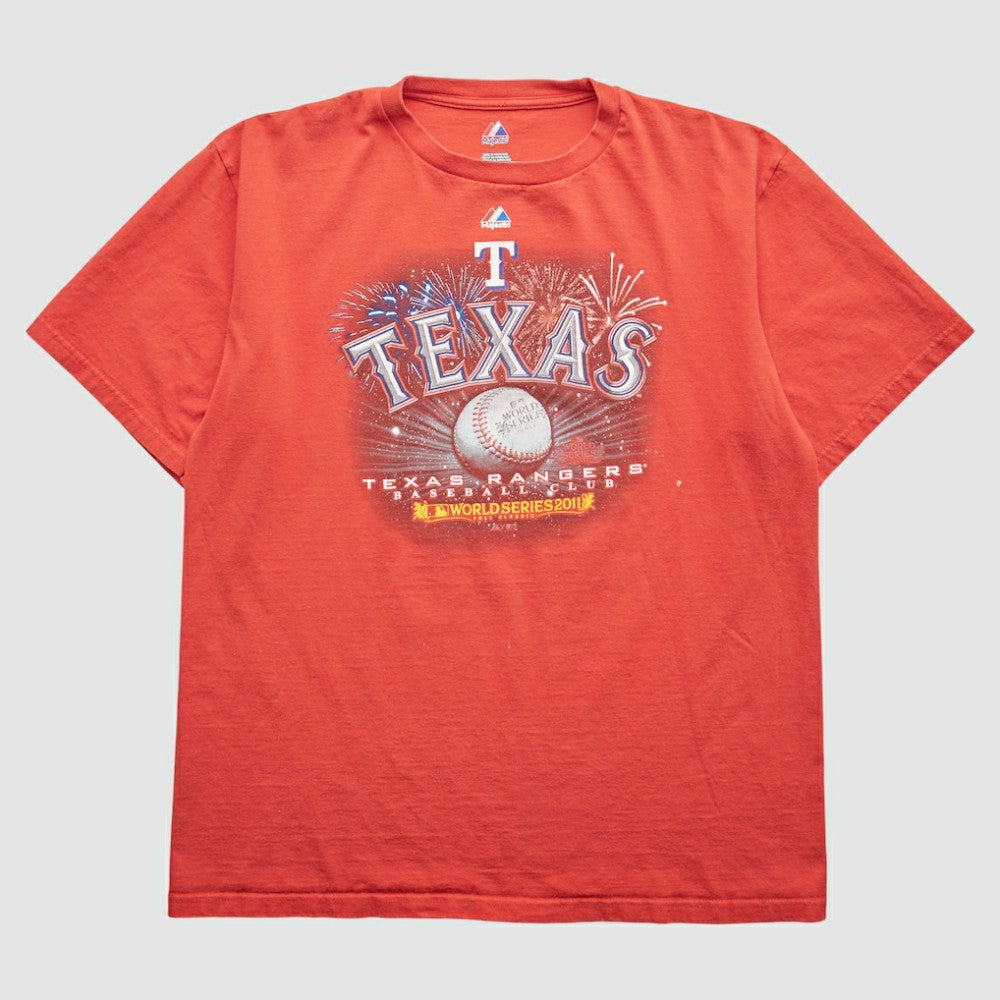 Texas Rangers Majestic 2011 T-Shirt | MLB For sale