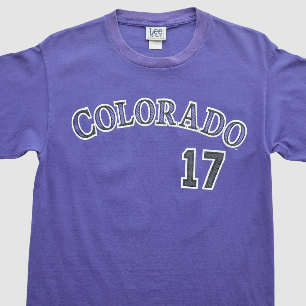 Colorado Rockies Lee Apparel 2002 T-Shirt | MLB Outlet