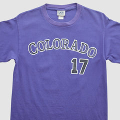 Colorado Rockies Lee Apparel 2002 T-Shirt | MLB Outlet