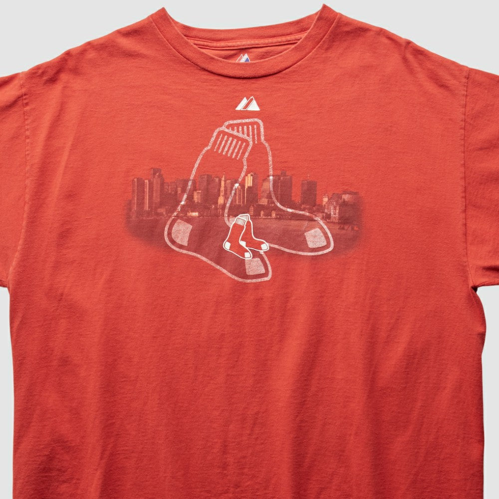 Boston Red Sox Majestic 2000s T-Shirt | MLB Discount