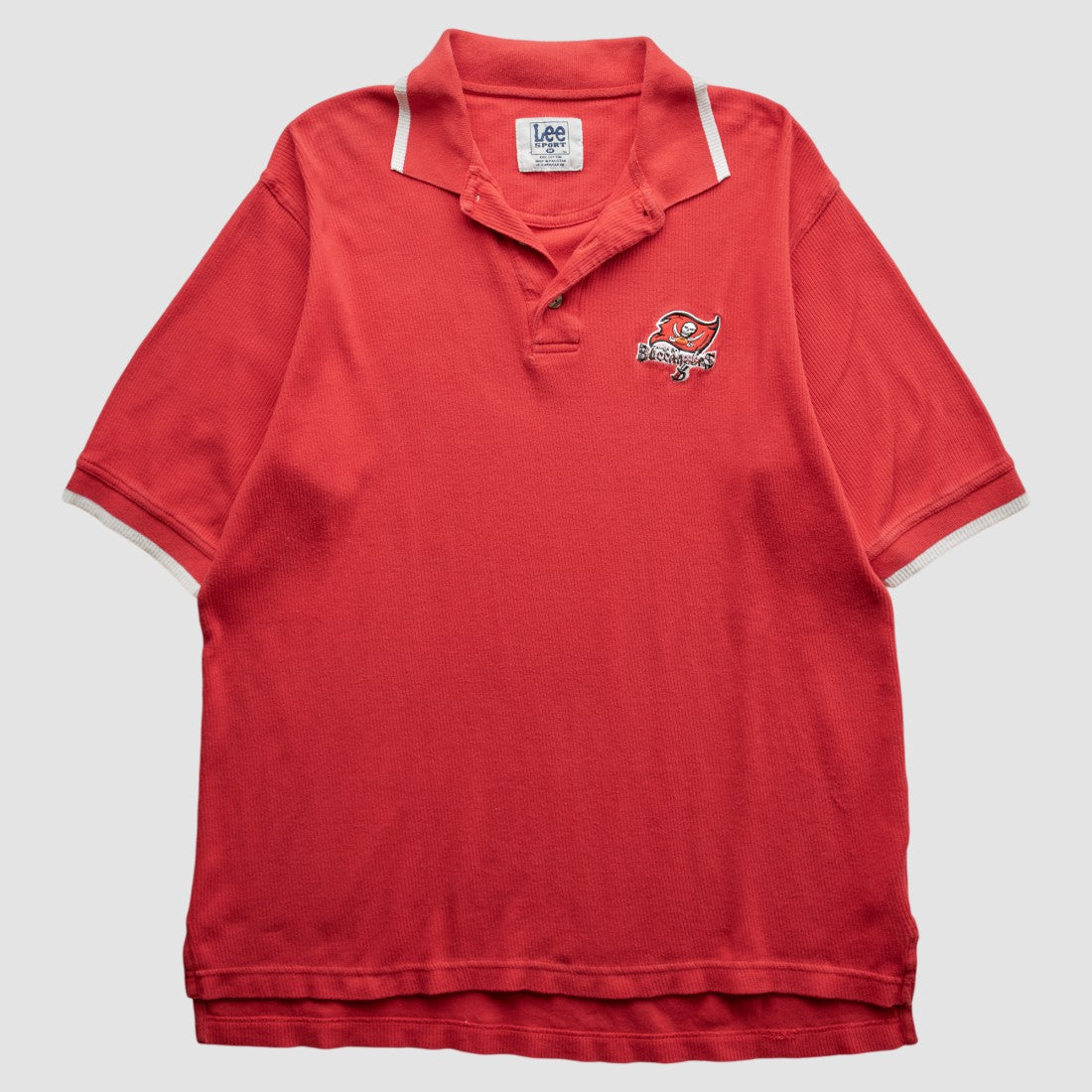 Tampa Bay Buccaneers Fanatics Lee Apparel 90s Polo
