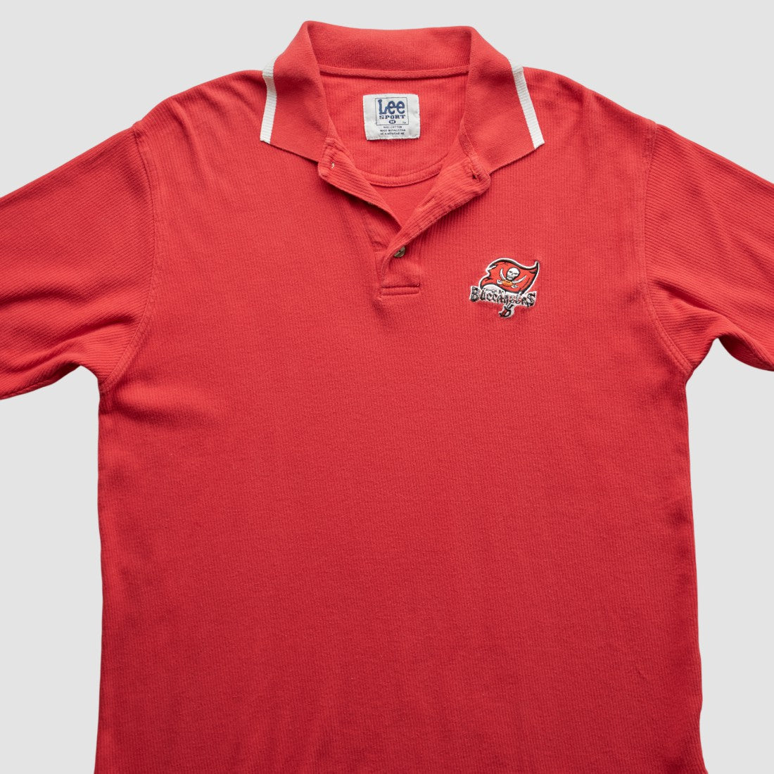 Tampa Bay Buccaneers Fanatics Lee Apparel 90s Polo