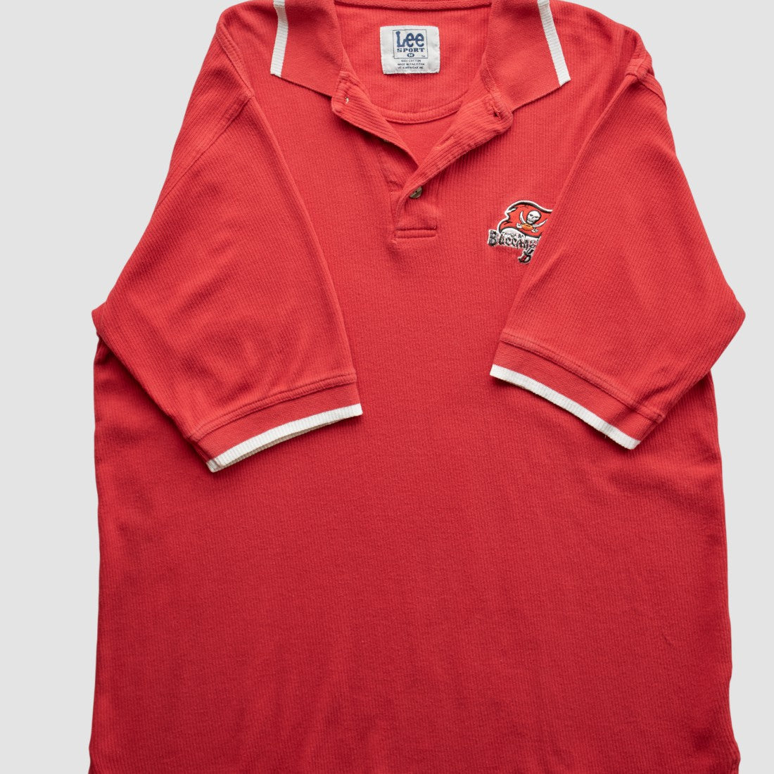 Tampa Bay Buccaneers Fanatics Lee Apparel 90s Polo