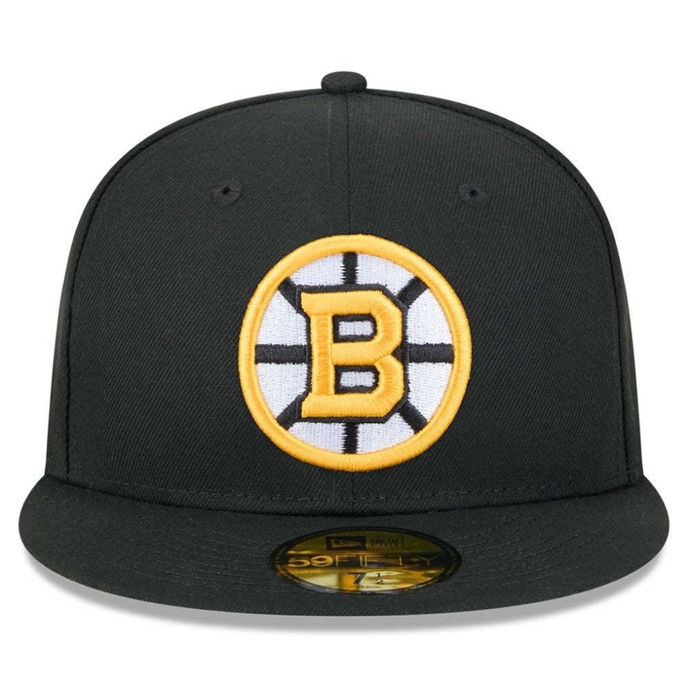 Boston Bruins New Era Core 59FIFTY Fitted Hat On Sale